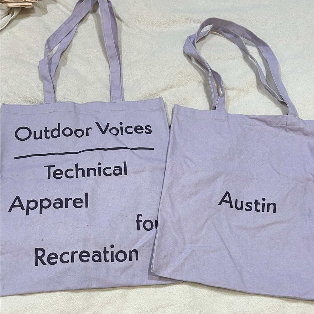 Outdoor Voices Lavender Tote